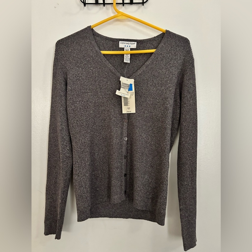 Covington Grey Cardigan